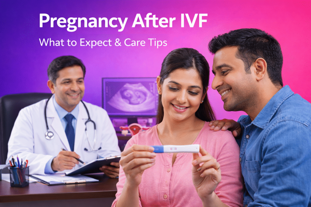 Pregnancy after IVF